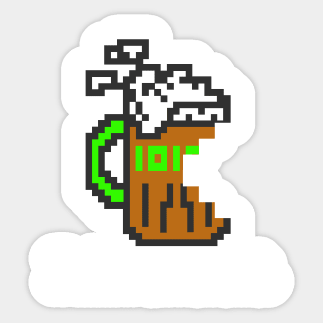 Drink Different Sticker by BinaryBrewWorks